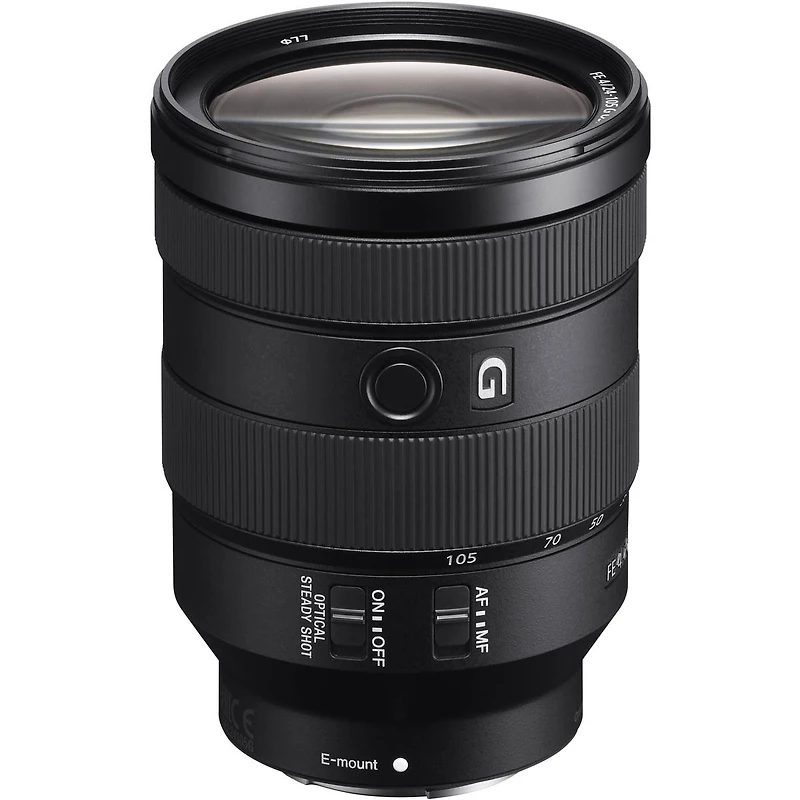 Sony Alpha a7 Iii Mirrorless Camera with Fe 24-105mm f/4 G Oss Lens, Black, Bundle with 128GB Memory Card, Backpack, Tripod/Monopod, Extra Battery, Ch