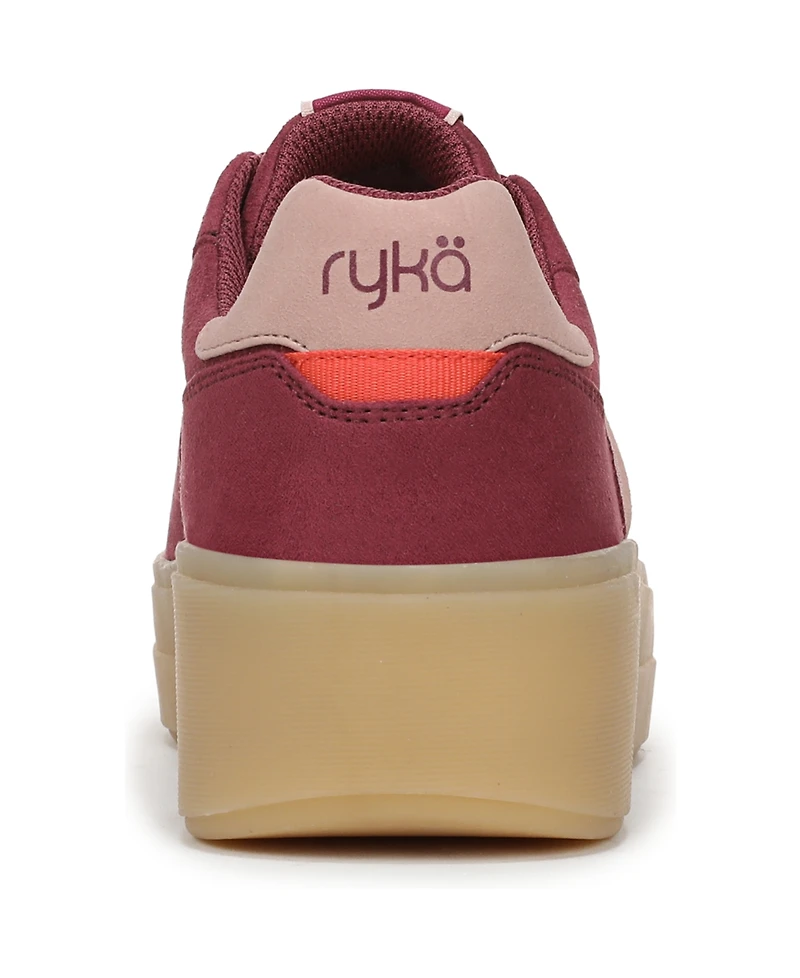 Ryka Women's Viv Max Lace Up Platform Sneakers