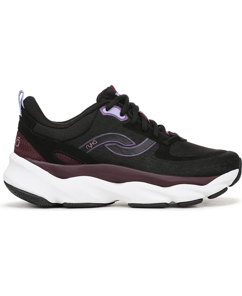 Ryka Women's Rezorb Max Lace Up Walking Sneakers