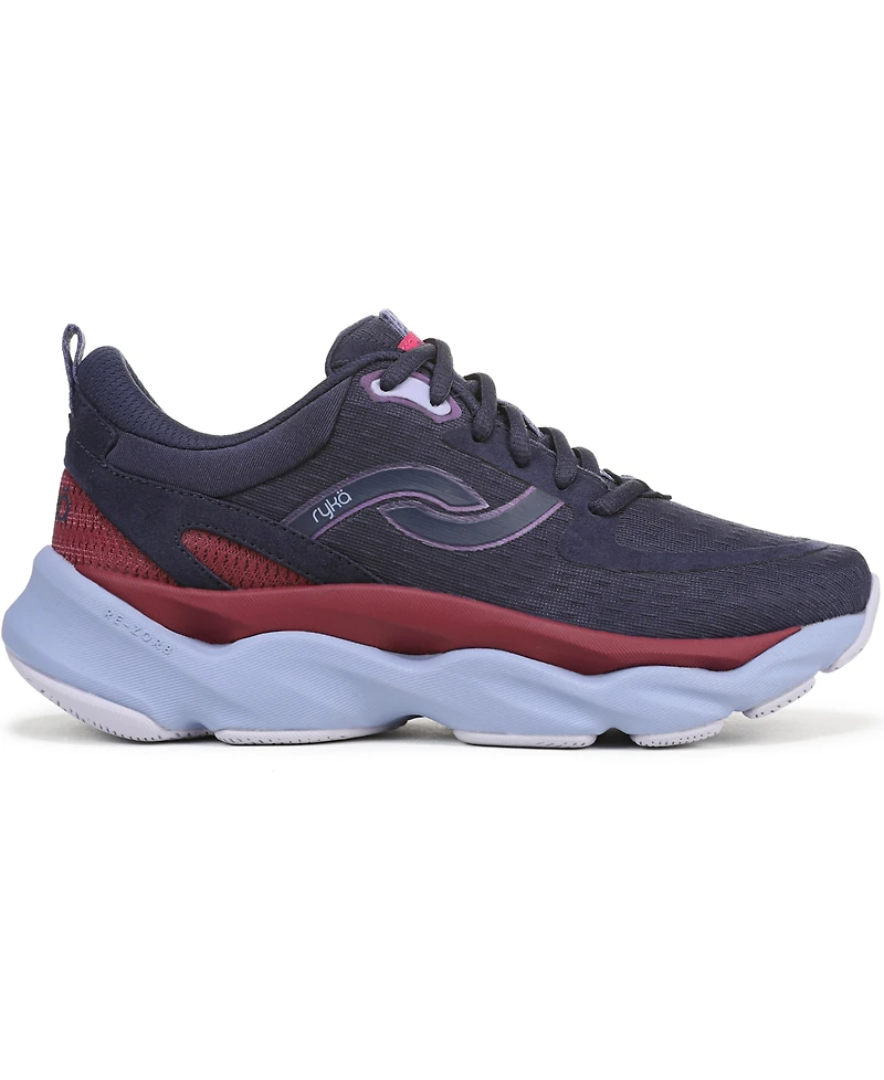 Ryka Women's Rezorb Max Lace Up Walking Sneakers