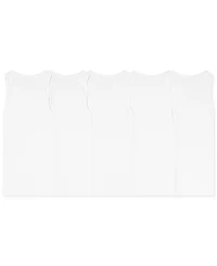Polo Ralph Lauren Big Boys Tank Undershirts, 5 Pack