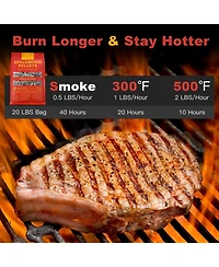 20 Pounds Apple Wood Pellets 100% All-Natural for Pellet Grills