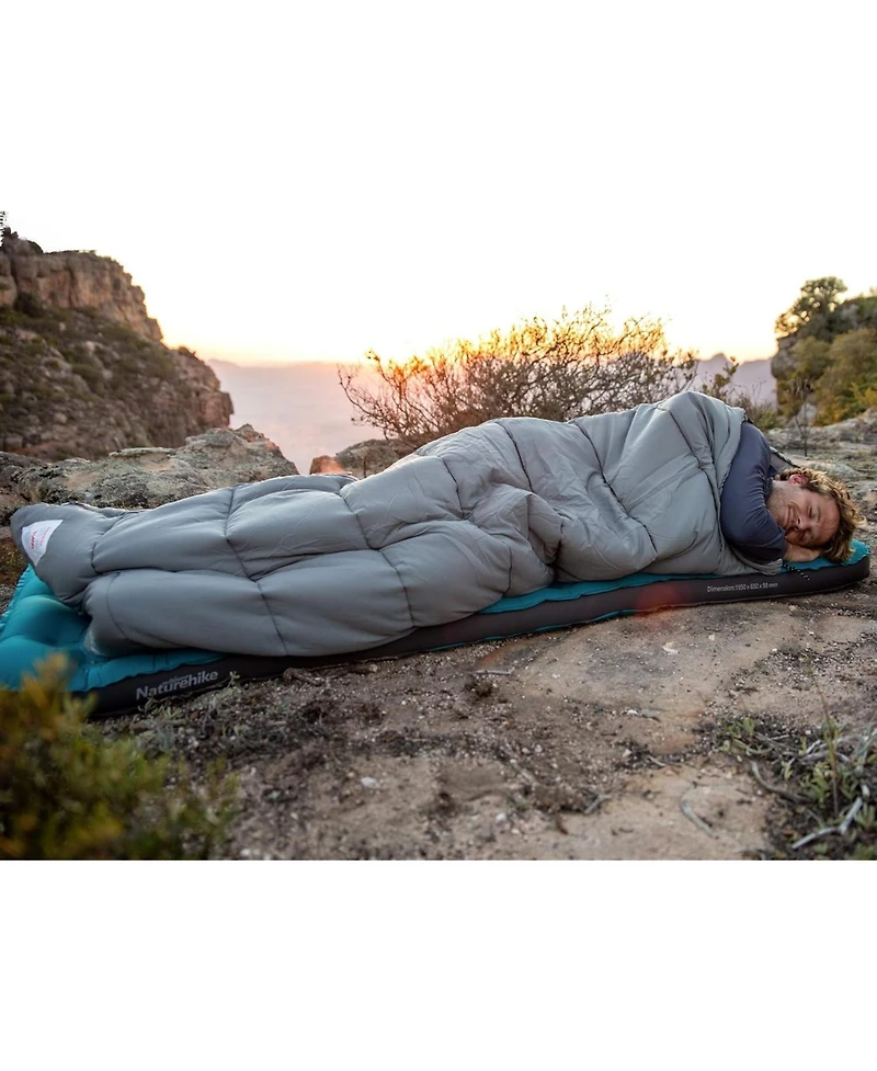 Naturehike Sleeping Bag for Adults with Hood, Hollow Cotton Sleeping Bag, Waterproof Spliceable Sleeping Bags for Camping, Hiking