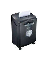 Bonsaii Paper Shredder, 18-Sheet 60-Minutes Shredder for Office Heavy Duty Cross-Cut Shredder with 6 Gallon Pullout Basket 4 Casters