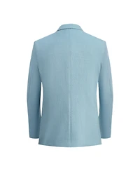 Elie Balleh Big Boys Blue Slim Fit Classic Blazer