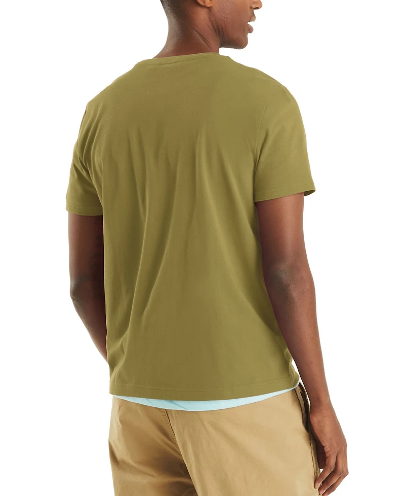 Nautica Men's Classic-Fit Solid Crew Neck Pocket T-Shirt