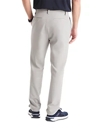 Nautica Men's Signature Slim-Fit Flat-Front Performance Pants