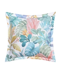 J by J Queen Bold Bahama Decorative Pillow, 18" x 18"