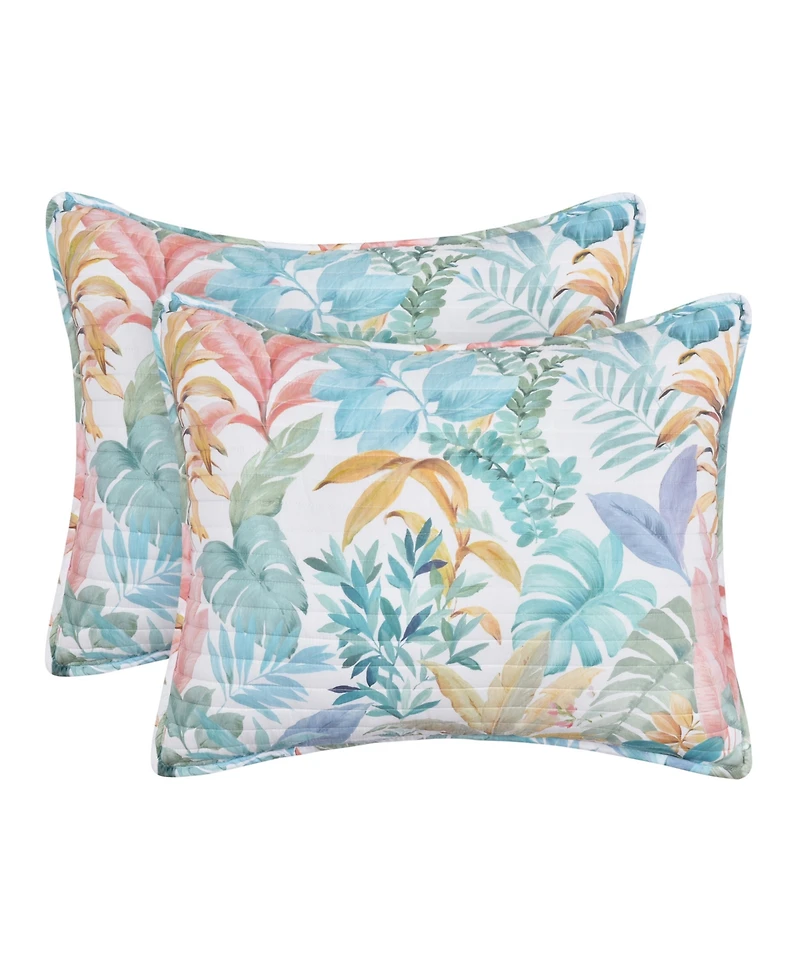 J by J Queen Bold Bahama 3-Pc. Quilt Set, King/California King