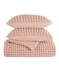 J by Queen Bold Cloud Puff 3-Pc. Quilt Set, King/California King