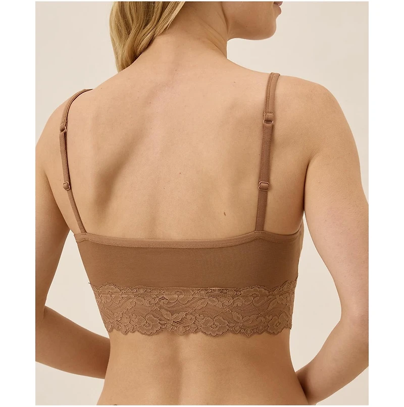 Pact Women's Lace Smooth Cup Bralette