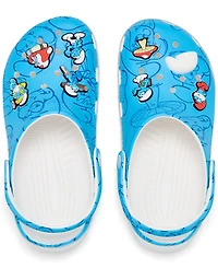 Crocs x Smurfs Little Kids Classic Clogs from Finish Line