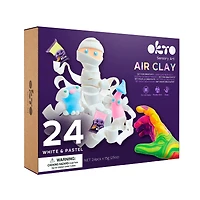 Okto Air Clay Set – 24 Colors “Pastel”