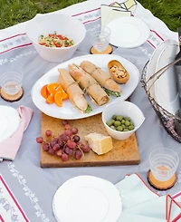 Vietri Melamine Lastra Square Platter 15"