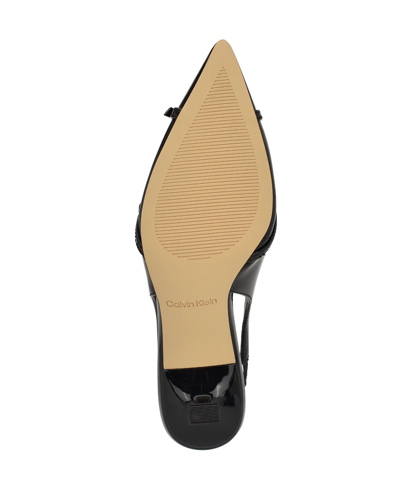 Calvin Klein Women's Tulissa Tapered Heel Slingback Pumps