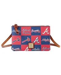 Dooney & Bourke Atlanta Braves Top Zip Crossbody Purse