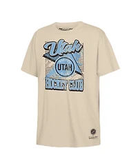 Mitchell & Ness Big Boys and Girls Natural Nhl Utah Off The Grid T-Shirt