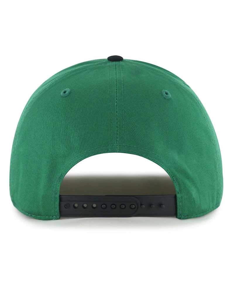 '47 Brand Men's Kelly Green/Black Boston Celtics Drop Shadow Rope Hitch Adjustable Hat