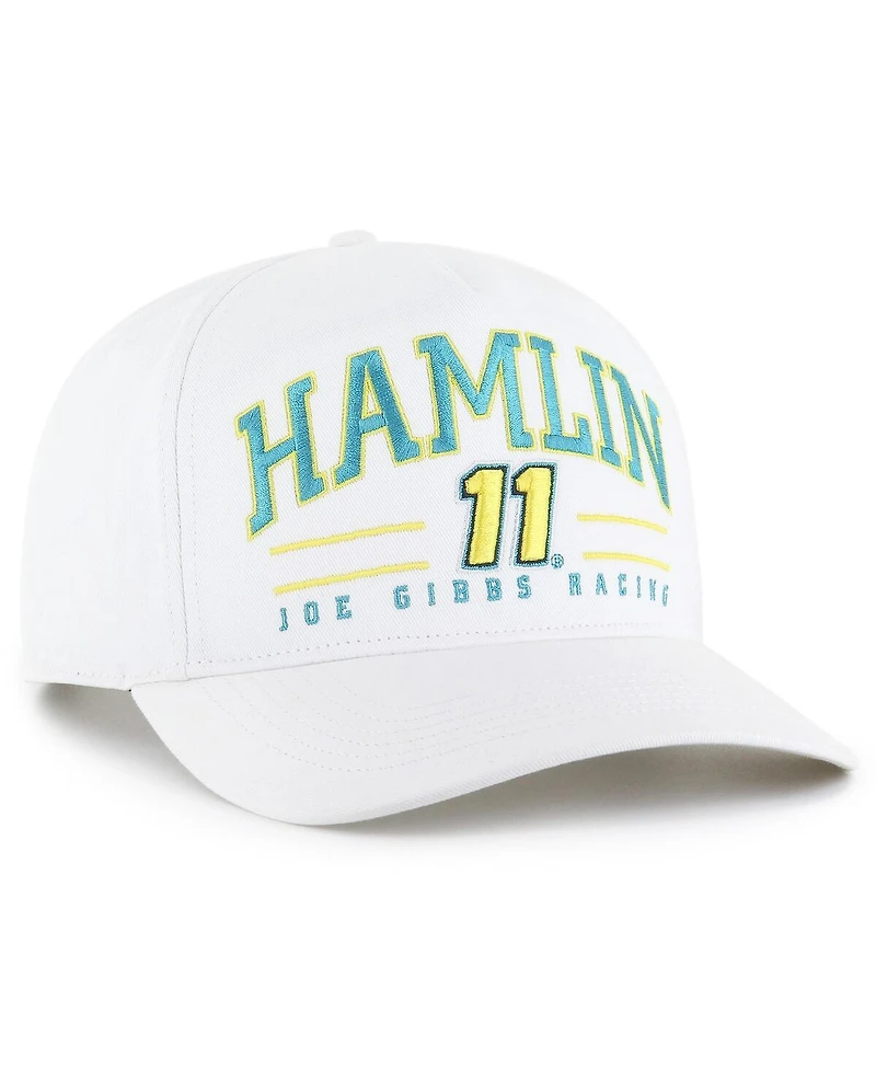 '47 Brand Men's White Denny Hamlin Roscoe Hitch Adjustable Hat