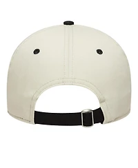 New Era Men's Light Beige/Black Celtic Contract 9TWENTY Adjustable Hat