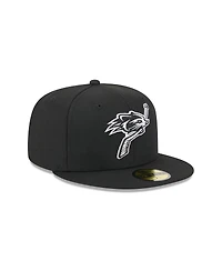 New Era Men's Black New Hampshire Fisher Cats Theme Nights 59FIFTY Fitted Hat