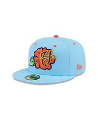 New Era Men's Light Blue Harrisburg Senators Theme Nights 59FIFTY Fitted Hat