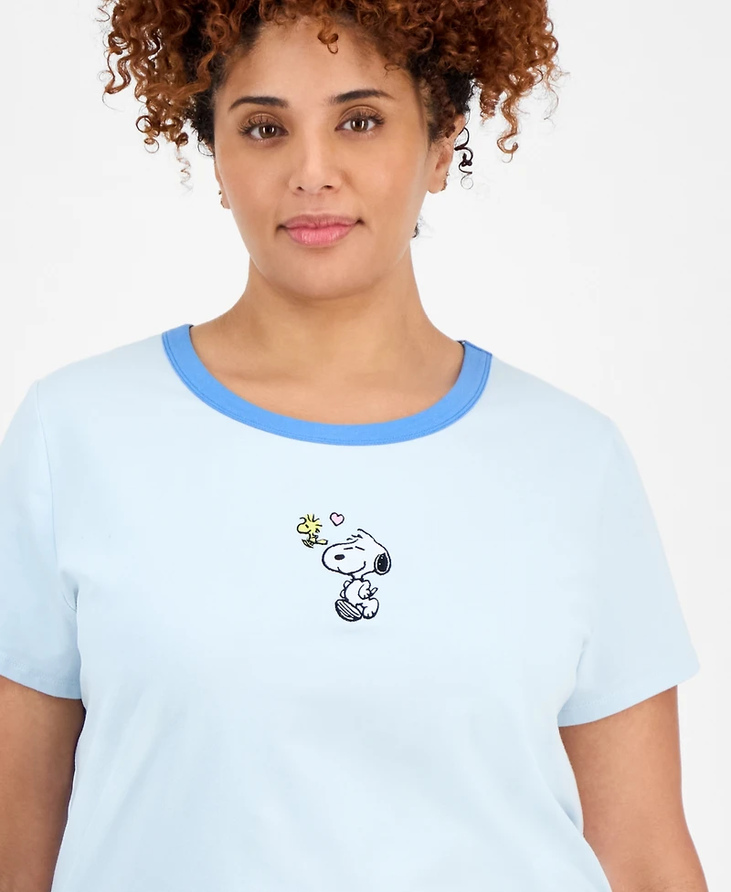 Love Tribe Trendy Plus Snoopy-Graphic Baby T-Shirt