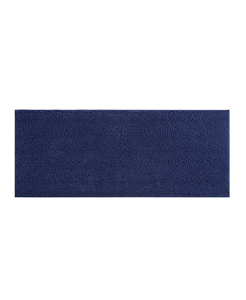 Laura Ashley Astor Chenille Bath Mat, 24" x 60"