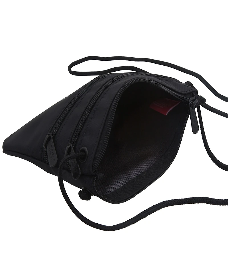 Manhattan Portage Triple Zipper Crossbody Pouch