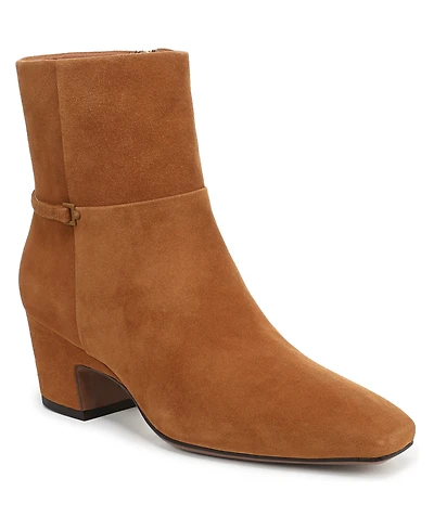 Franco Sarto Women's Saydie Square Toe Pull On Short Boots