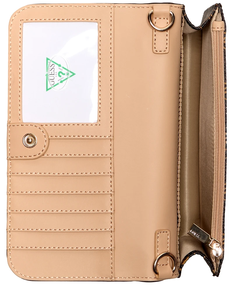 Guess Noelle Ii Logo Crossbody Flap Bag