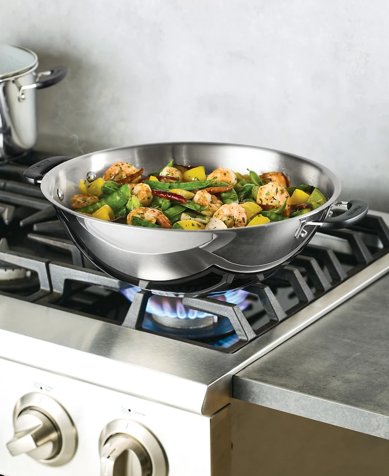 Farberware Brilliance 14" Stainless Steel Wok