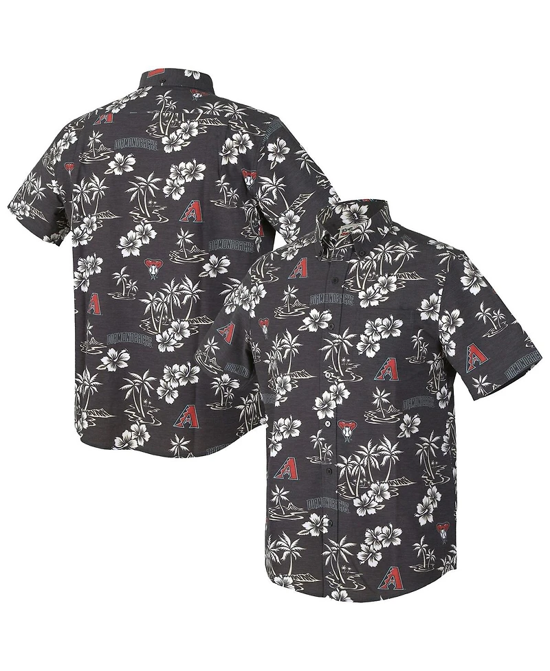 Reyn Spooner Men's Black Arizona Diamondbacks Kekai Performance Button-Up Shirt