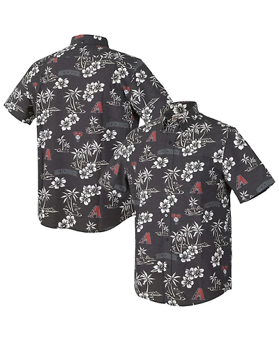 Reyn Spooner Men's Black Arizona Diamondbacks Kekai Performance Button-Up Shirt