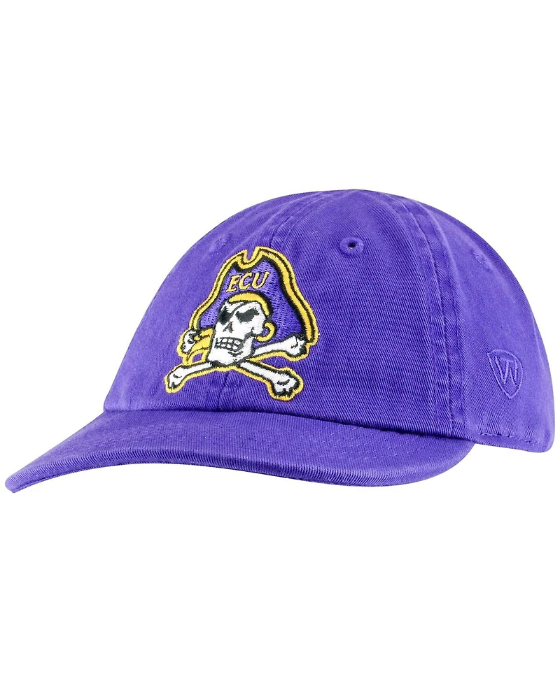 Top of the World Baby Boys and Girls Purple Ecu Pirates Mini Me Flex Hat