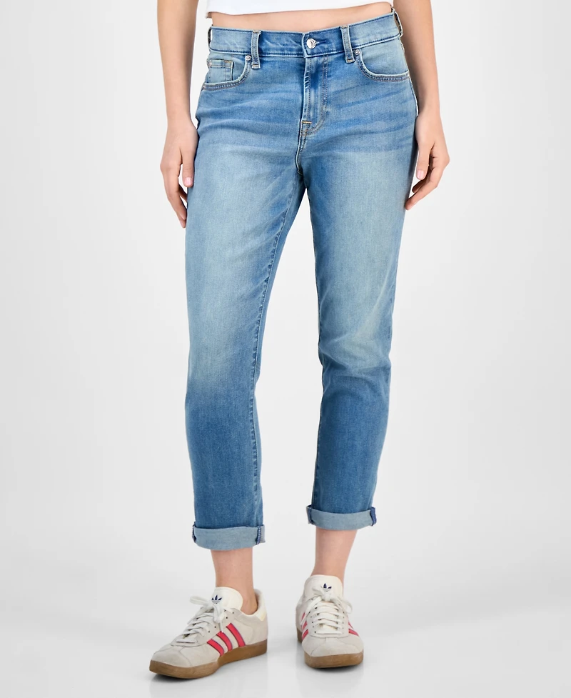 7 For All Mankind Women's Josefina Cropped Straight-Leg Jeans