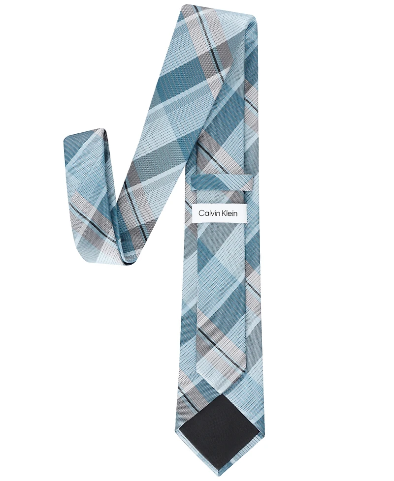 Calvin Klein Men's Rowe Plaid Tie