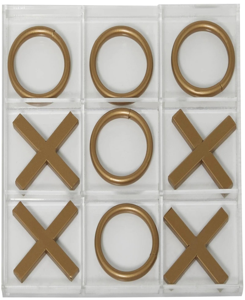 Rosemary Lane Glam Acrylic Game Set, 5"