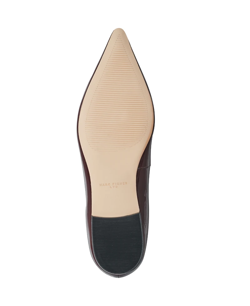 Marc Fisher Ltd Women's Trella Pointy Toe Mary Jane Flats