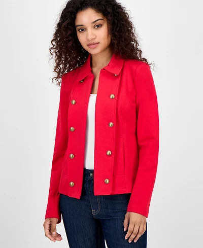 Nautica Jeans Women's Open-Front Captain's Jacket, Online Only