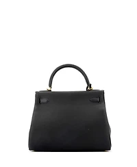 Pre-Owned HERMES Kelly Handbag Togo with Gold Hardware