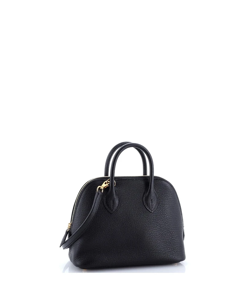 Pre-Owned Hermes Mini Bolide 1923 Bag Chevre Mysore