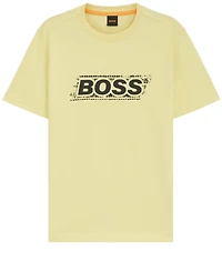 Boss by Hugo Men's Logo Artwork Cotton-Jersey T-Shirt