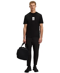 Boss by Hugo Men's Stretch Cotton Print Relaxed-Fit T-Shirt