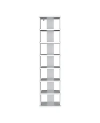 Glacier Shoe Rack, 7 Shelves, White
