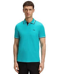 Boss by Hugo Men's Stretch-Cotton Slim-Fit Polo Shirt