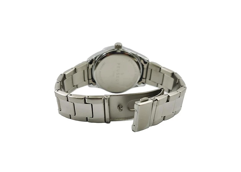 Peugeot Women's 36mm Sport Watch with Yellow Dial and Stainless Steel Bracelet
