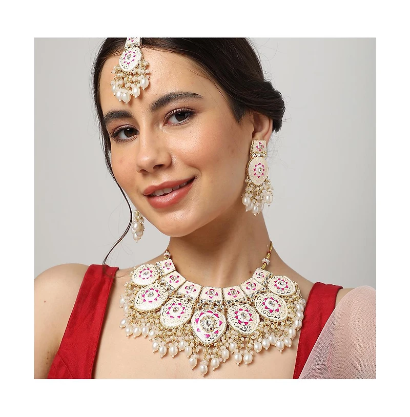 Sohi Stone Statement Jewellery Set