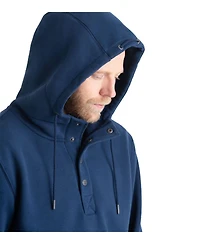 Thorogood Men's Quarter Snap Hoodie, Heavyweight Pullover Workwear Sweatshirt