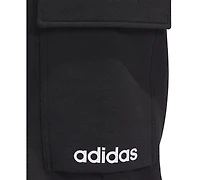 adidas Plus Essentials Fleece Logo Cargo Pants